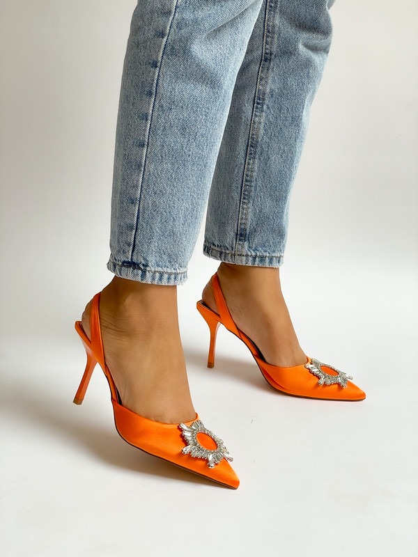 Sandales STELLA Orange 6 Sandales STELLA Orange - Image 6