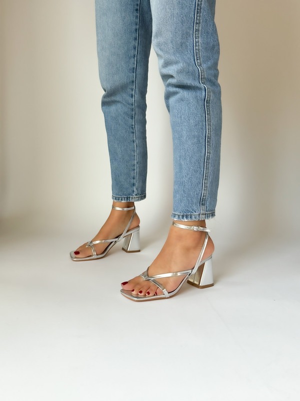 Sandales LOLITA Argent 2 Sandales LOLITA Argent - Image 2